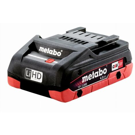 Batería LIHD 18V 4.0Ah METABO - 625367000