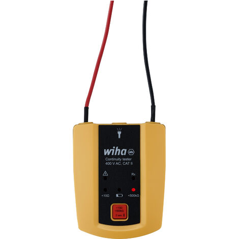 Wiha Comprobador de paso hasta 400 V CA, CAT II incl. 2 pilas AAA (45222) (1/3)