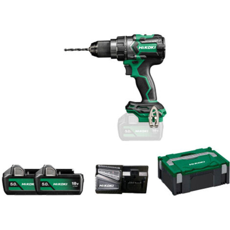Taladro atornillador HIKOKI 18V 5.0Ah 140 Nm - DS18DCWPZ