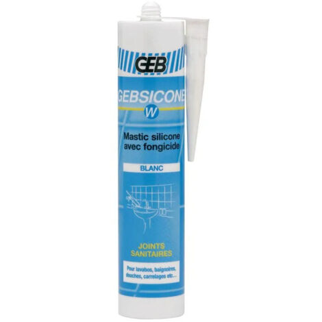 GEBSICONE W Masilla - cartucho 310 ml blanco - 893150