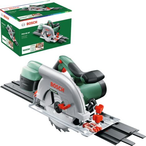 Sierra circular PKS 66 AF BOSCH + Carril guía - 603502000