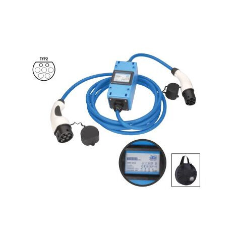 Cable de carga para coches eléctricos modo 3 - SCHWABE - 65109