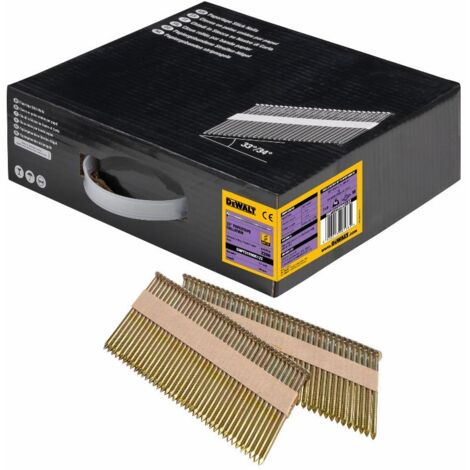 DEWALT GWOŹDZIE 34° 3,1x90mm /2200szt. PIERŚCIENIOWE GALW.