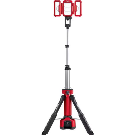 Foco de construcción LED FLEX 18V o 230V TL 4000 con trípode - Sin batería ni cargador - 530375