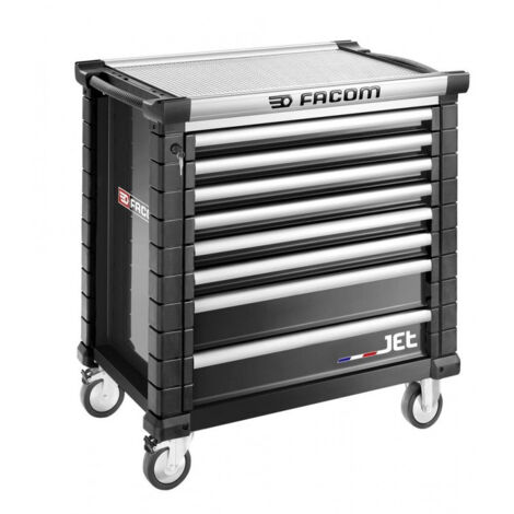 FACOM JETM4 Carro 8 Cajones Negro - JET.8NM4APF