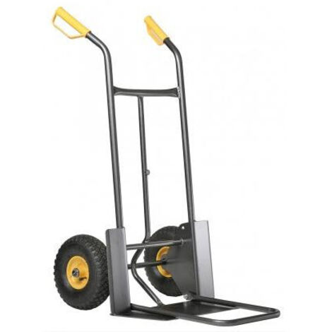 Diablo Tradicional Trabajo Pesado Rueda Inflable 200kg - Haemmerlin