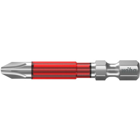 Wiha Bit TY de 49 mm Phillips (PH3), de 5 unid., de 1/4" E6,3 en caja (42120)