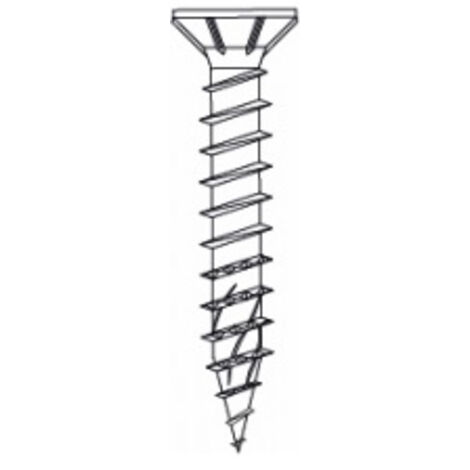 Tornillos para madera SENCO AR+ - Cabeza avellanada - Galvanizado - Casquillo T20 - 3.5x30mm - 31018035030 (1/2)