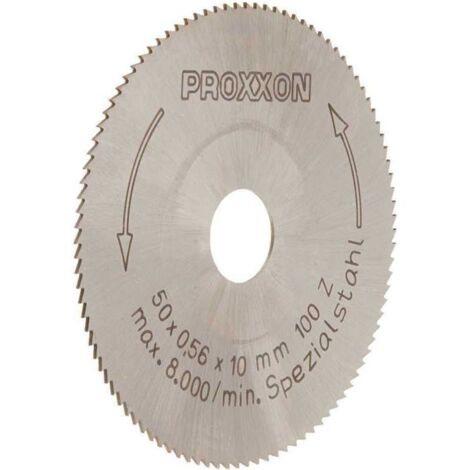 Hoja de sierra de acero de aleación especial (HSS) - PROXXON - 28020