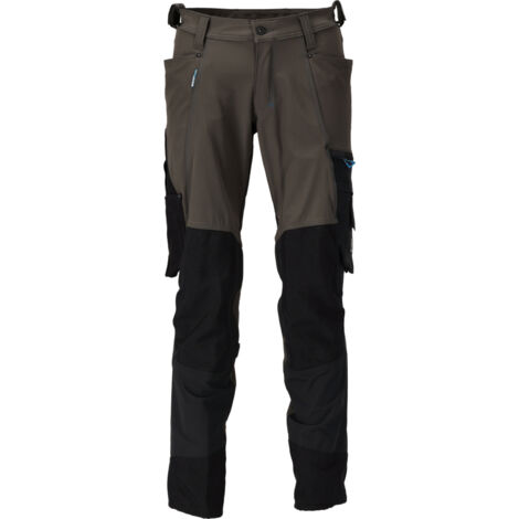 Pantalones de trabajo MASCOT Advanced con bolsillos para rodilleras - 23179-311-Antracita-82-46 (1/2)