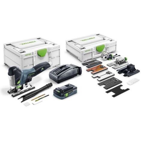 576523 Festool Caladora de péndulo a batería CARVEX PSC 420 HPC 4,0 EBI-Set