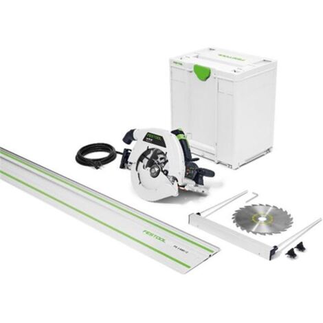 Sierra de inmersión circular portátil FESTOOL HK 85 EB-Plus-FS + carril guía FS 1400/2 y hoja de sierra Ø 230 mm - 576138