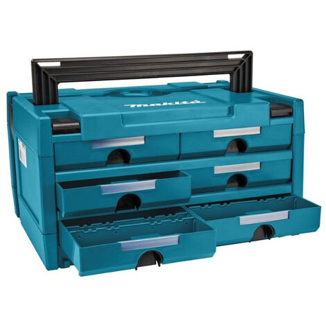Maletín con 6 compartimentos MAKITA MAKPAC P-84333