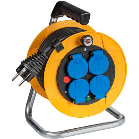 BRENNENSTUHL Baby Pro Cable Reel - IP44 - 10m - H07RN-F 3G1.5 - 1079281