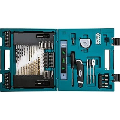MAKITA Juego de Accesorios 104 Piezas MACCESS - D-31778
