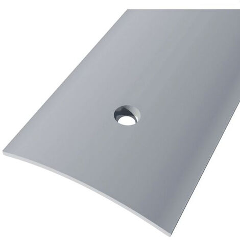 Umbral pre-perforado de media cúpula L.83cm x W.30mm ELTON Acero inoxidable mate - EB01001083