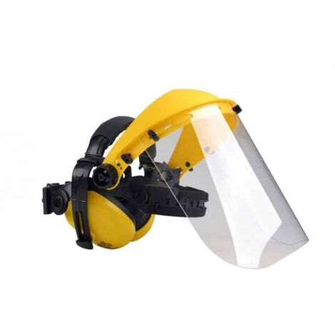 Visera de policarbonato con protección auditiva OREGON - Q515062