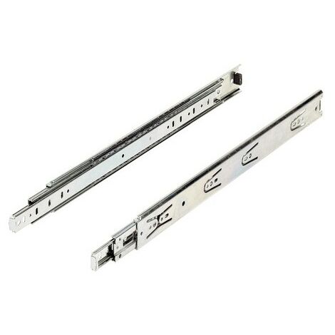 Par de guías HETTICH KA5632 L.250mm - Ancho de montaje 12,7 mm - 45 kg - 73276