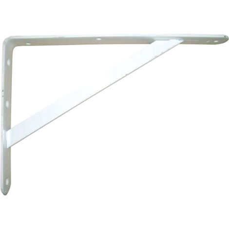 Soporte resistente con puntal 250 x 400 mm TORBEL - blanco - J503693