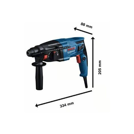 Broca BOSCH SDS-Plus gbh 2-21 en maletín - 06112A6000
