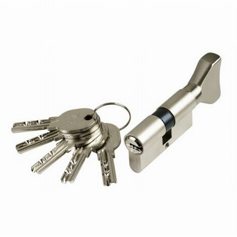 Cilindro Cavers ISEO City ISR6 - Pomo - Variado - Niquelado - 30B x 50 mm