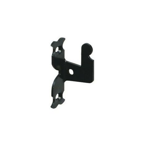 TORBEL soporte de cataforesis negro rústico para espagnolette - 752254