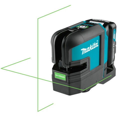 Láser cruzado MAKITA de 35m 12V CXT Li-Ion en una bolsa - SK105GDZ