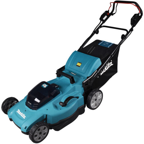 Cortacésped autopropulsado 53 cm 2x18V MAKITA 2 bateríasBL1850B + cargador DC18SH - DLM539CT2