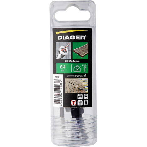 Kit completo para terraza, taladro, cortador y llave hexagonal doble - 902