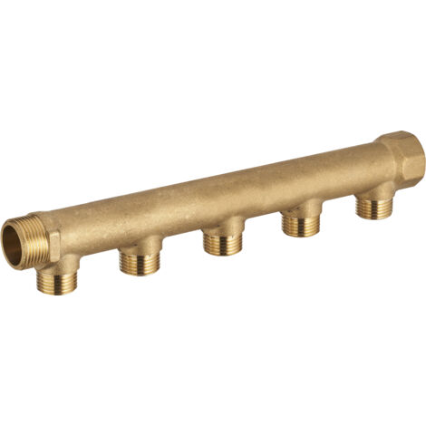 Colector hembra MF3/4' (20x27), 5 salidas macho M1/2' (15x21) con centros de 50 mm NOYON & THIEBAULT - 3020-5ET
