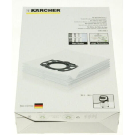 Bolsa de filtro KARCHER MV4,5,6 - 4 piezas - 2.863-006.0