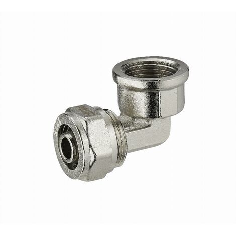 Codo de compresión para tubo multicapa NOYON & THIEBAULT - Ø 20 mm hembra atornillable F1/2' (15x21) - 3940-1520L1