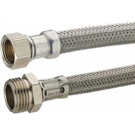 Tubo flexible de acero inoxidable F3/8 (12x17) NOYON & THIEBAULT - L 300 mm - DN8 - 2032-30PLL1