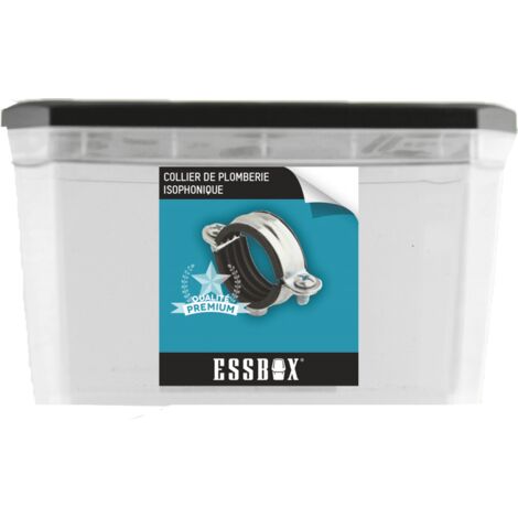 ESSBOX SCELL-IT Collarín isofónico simple para fontanería Ø 40 mm - Ø7 x 150 mm - Caja de 25 - EX-93221140 (1/2)