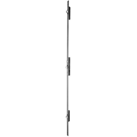Cerradura 3 puntos Multiblindo Inox ISEO cerrojo reversible - Placa frontal U 1860x24x6 - Pin 25 - 795101252