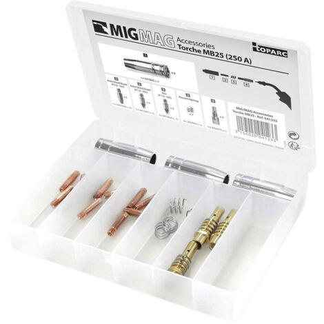 Juego GYS para antorcha MIG 250 A (MB25) - 041233