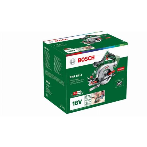 Sierra circular PKS 18 Li BOSCH herramienta única - 06033B1300