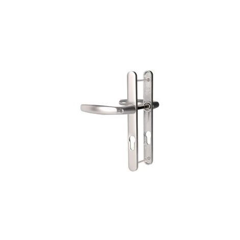 Atlanta 1530/300LMSGL juego de puertas de chapa estrecha HOPPE Silver Key i - espesor 88/97 - 3303867