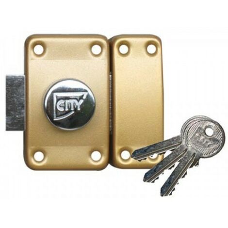 Cerradura ISEO City 25 con pomo - Cilindro 45 MM - 10020451
