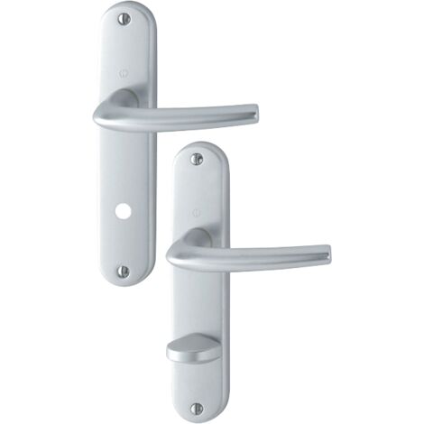 Juego de puerta HOPPE SAN DIEGO Alu Plata - 11911/347