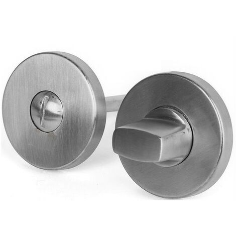 Par de rosetas de acero inoxidable 304 Balsac / Vabre / Vallon / Valady - WC sin mirilla - U19/L19/V19 - 434