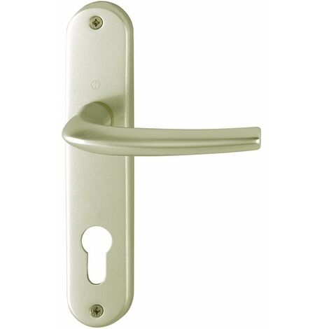 Juego de puerta San Diego 1191/347 HOPPE Alu Champagne F2 - Llave i - 3230362