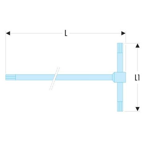 Llave Combo T Para Motosierra Tecomec 3/4″ (19 Mm) Y 5/8″ (16 Mm) Compatible Homelite XL12 360 450