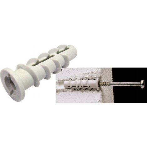 Taco de hormigón celular GB M8 L.60mm D.P 12mm Caja de 25 - A170415