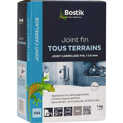 BOSTIK All Terrain Thin Joint Gris - 30604102