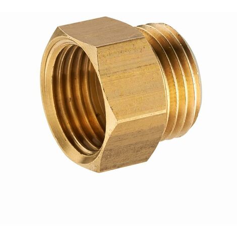 Racor de latón macho hembra igual MF1/2' (15x21) NOYON & THIEBAULT NOYON & THIEBAULT - 167-15L1
