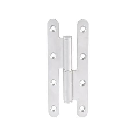 Bisagra de acero inoxidable - 140x55x2,5 mm - Izquierda - LTPML140X44-304G
