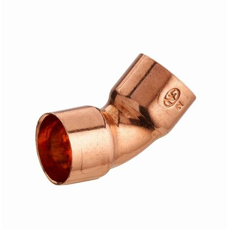 Codo de cobre para soldar 45° doble hembra igual NOYON & THIEBAULT - Ø 12 mm - 944-12L1