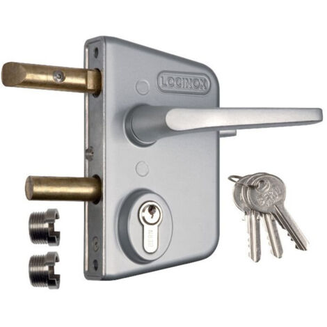 CERRADURA LOCINOX CON CILINDRO LCKX40 PARA PERFIL CUADRADO DE 40 - 50 - 60MM