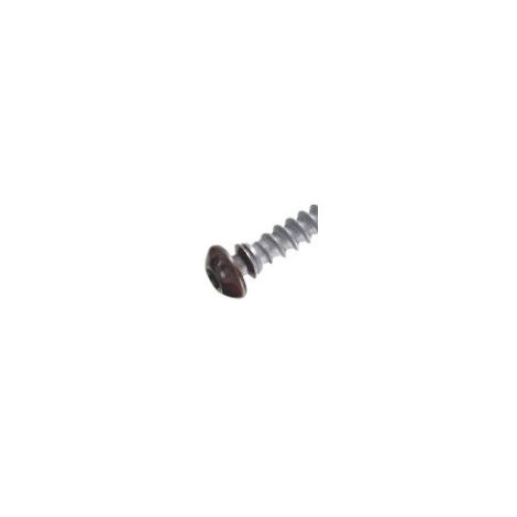 Tornillo Framex Clip PVC Torx rosca total MUSTAD 6x70 Negro lacado - Caja de 100 - SP305A60070035C